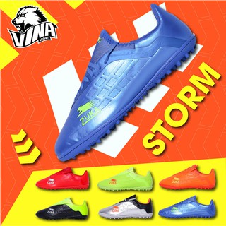 Giày bóng đá, đá banh, đá bóng mẫu ZUKA STORM 2020 phiên bản cao cấp dành riêng cho sân cỏ nhân tạo và sân cỏ tự nhiên.