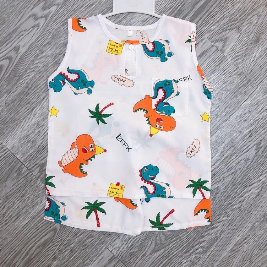 COMBO 2 Bộ Quần áo Tole  Bé Trai, Mẫu đùi Ba Lỗ, Đủ Size từ 5-40kg, Chất vải tole lanh 2 da loại 1 mềm mịn và mát