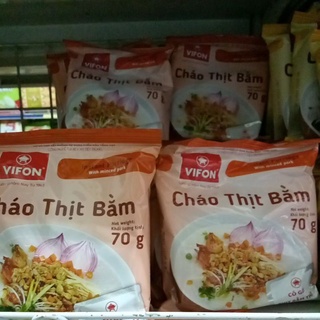 Cháo thịt bằm vifon