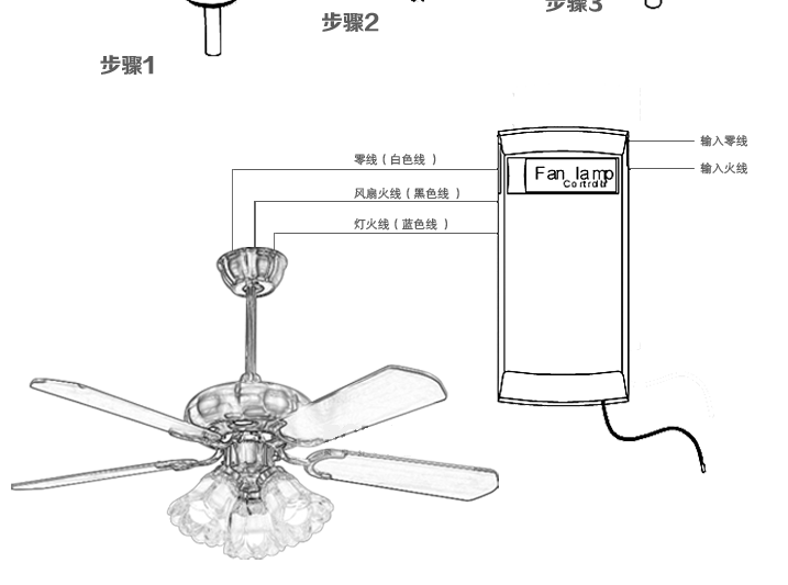 Bộ điều khiển từ xa cho quạt trần đèn công suất lớn 300W/220V HW8 mạch quạt điều khiển từ xa