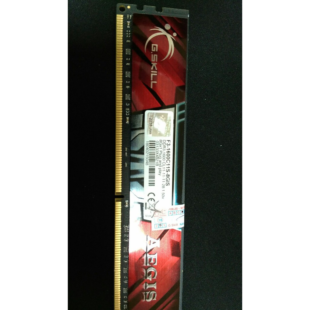 Ram D3 Gskill 8G 1600 Tản Nhiệt Lá Aegis - Ram D3 Gskill | BigBuy360 - bigbuy360.vn