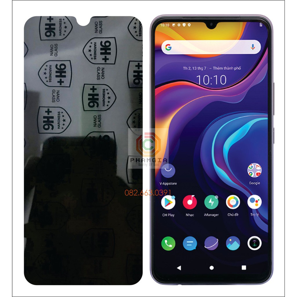 Dán cường lực chống nhìn trộm Vivo V20 / V21 5G dẻo nano