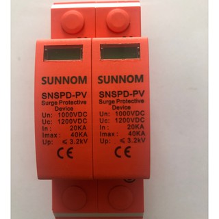 Cb chống sét dc sunnom 2p 1000v