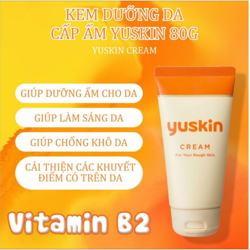 Kem Dưỡng Da Giảm Nứt Nẻ, Chàm, Ngứa Yuskin Cream Nội Địa Nhật