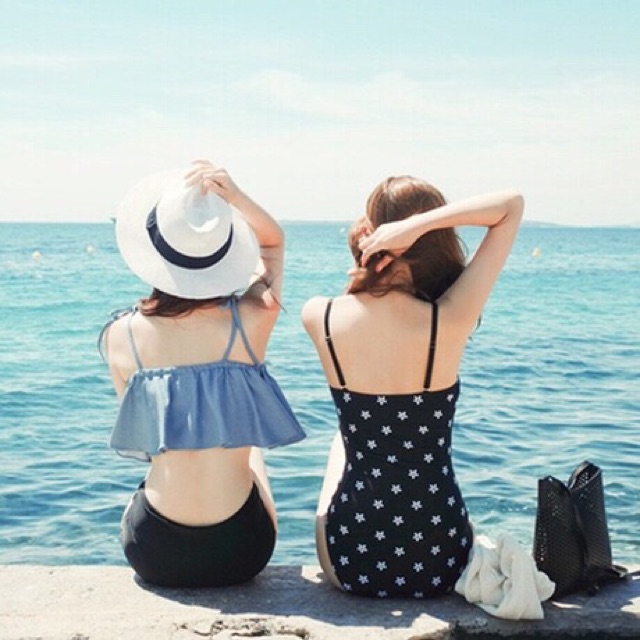 Bikini Bèo Xanh CoBan Tiểu Thư Siêu Xinh Hàng Quảng Châu Chất Đẹp