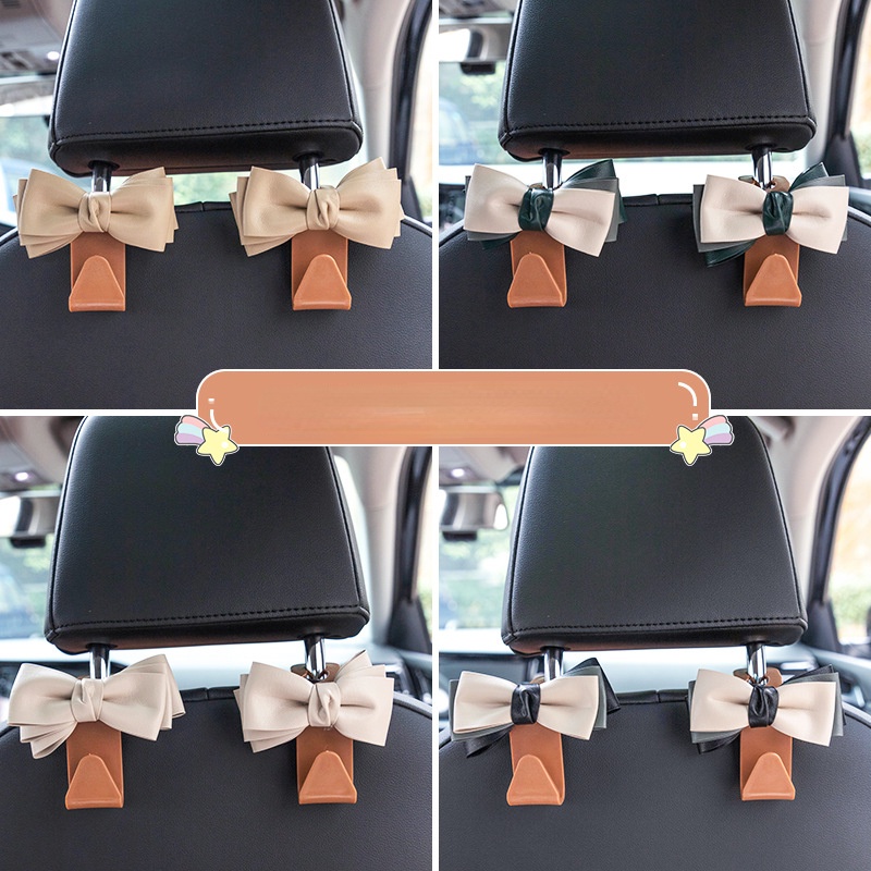 Móc Treo Đồ Đa Năng Gắn Sau Ghế Xe Hơi Hình Hoạt Hình