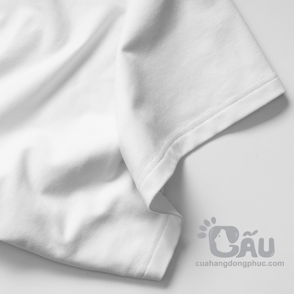 Áo thun Polo GẤU 194 Hươu G194 Unisex vải cá sấu Poly co dãn 4 chiều dày dặn form gerular fit