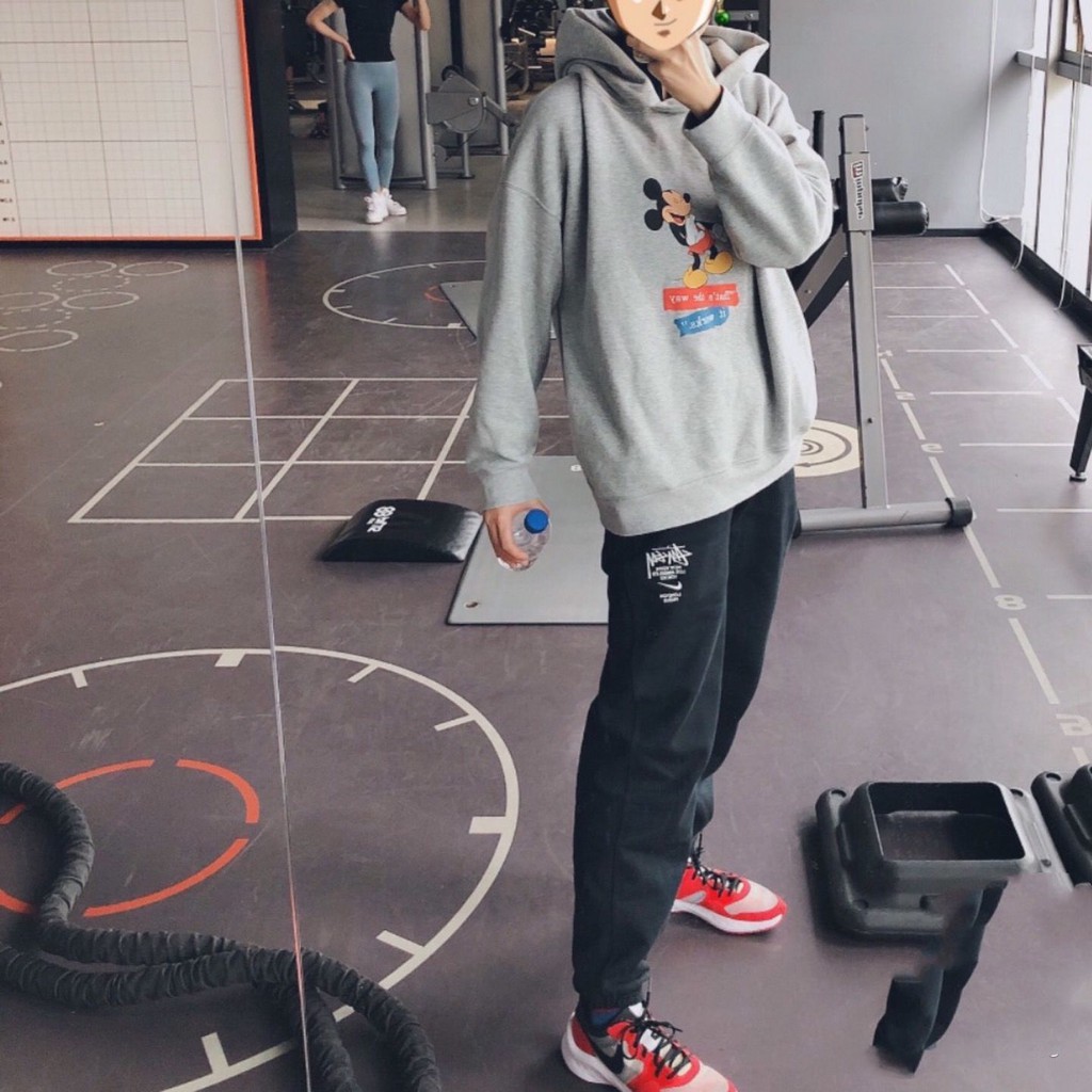 ▲■Nike x stussy 2021 Quần Dài Dáng Rộng Thoáng Khí Dành Cho Nam Và Nữ