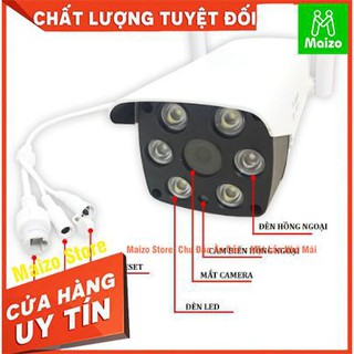 Camera ngoài trời yoosee hd 1.0 xoay 360 độ chống nước cực chất