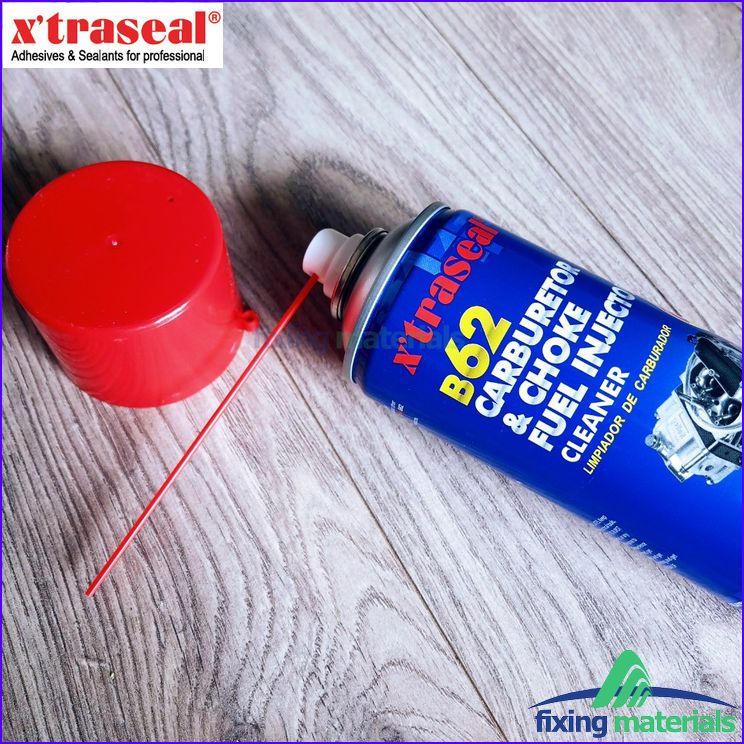 X'traseal B62 - Dầu vệ sinh bình xăng con, vệ sinh chế hòa khí, bộ lọc nhiên liệu - Chai xịt 400ml (SX tại Malaysia)