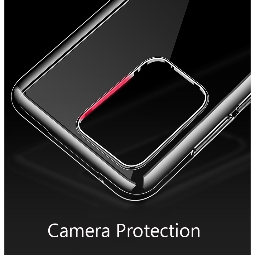 Ốp điện thoại TPU mềm mỏng trong suốt cho Samsung Galaxy S20 /S20 Plus /S20 Ultra