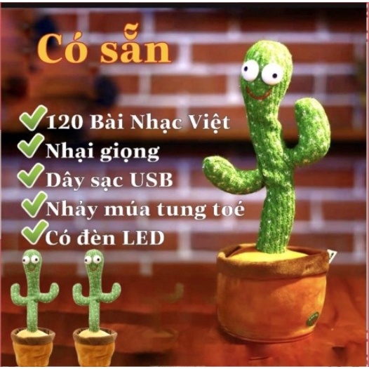 Xương rồng nhảy múa , nhại giọng - Món quà cho bé