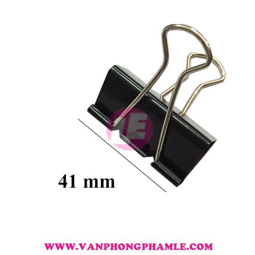Kẹp bướm 41mm đen