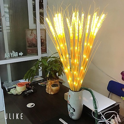 Đèn Led Bông Lúa Trang Trí Tết 2023 - Bông lúa Vàng - Trang Trí Bàn Thờ Phòng Khách dùng điện 220v An Toàn Cao