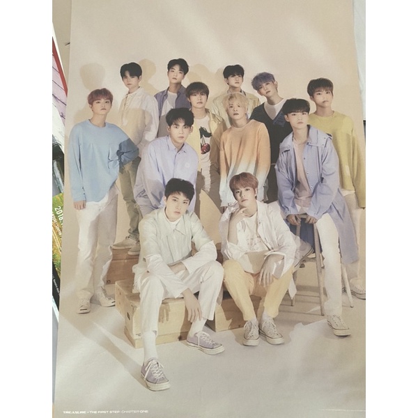 Treasure offical poster album Chapter.