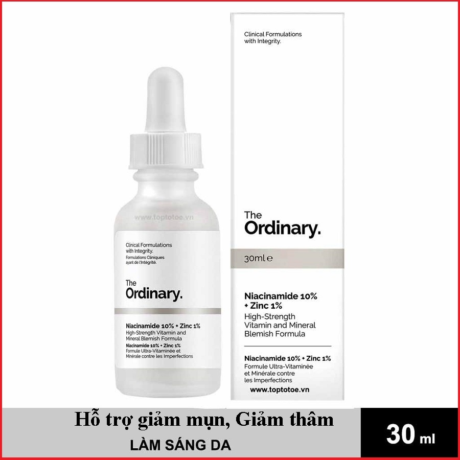Tinh Chất Niacinamide 10% + Zinc 1%