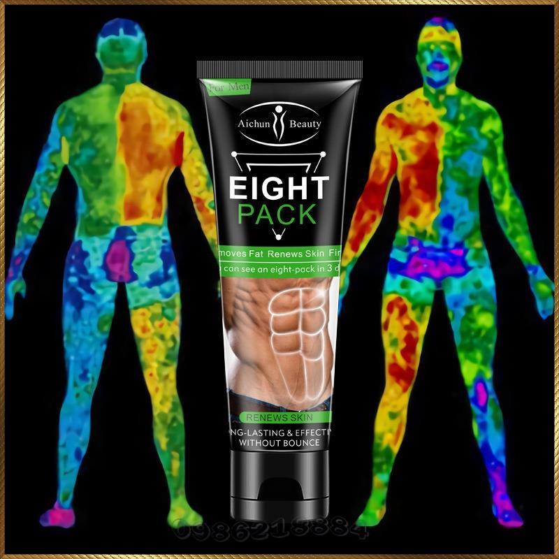 Kem giảm mỡ săn cơ Aichun Eight Pack giúp tiêu mỡ giảm béo săn chắc cơ thể A8121