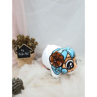 Heo đất handmade - bạch dương chibi