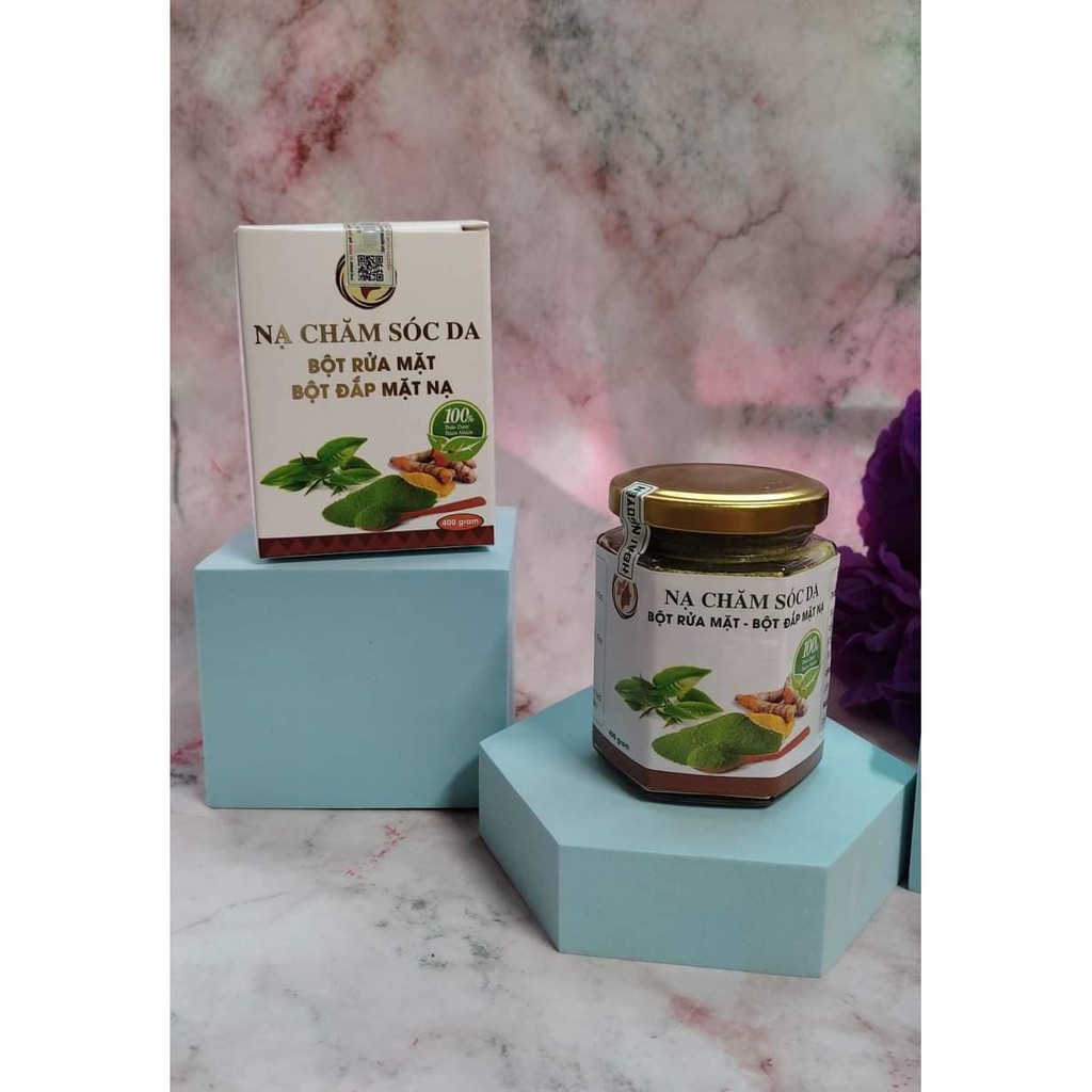 BỘT MẶT NẠ  BỘT RỬA MẶT HOÀI NGUYỄN