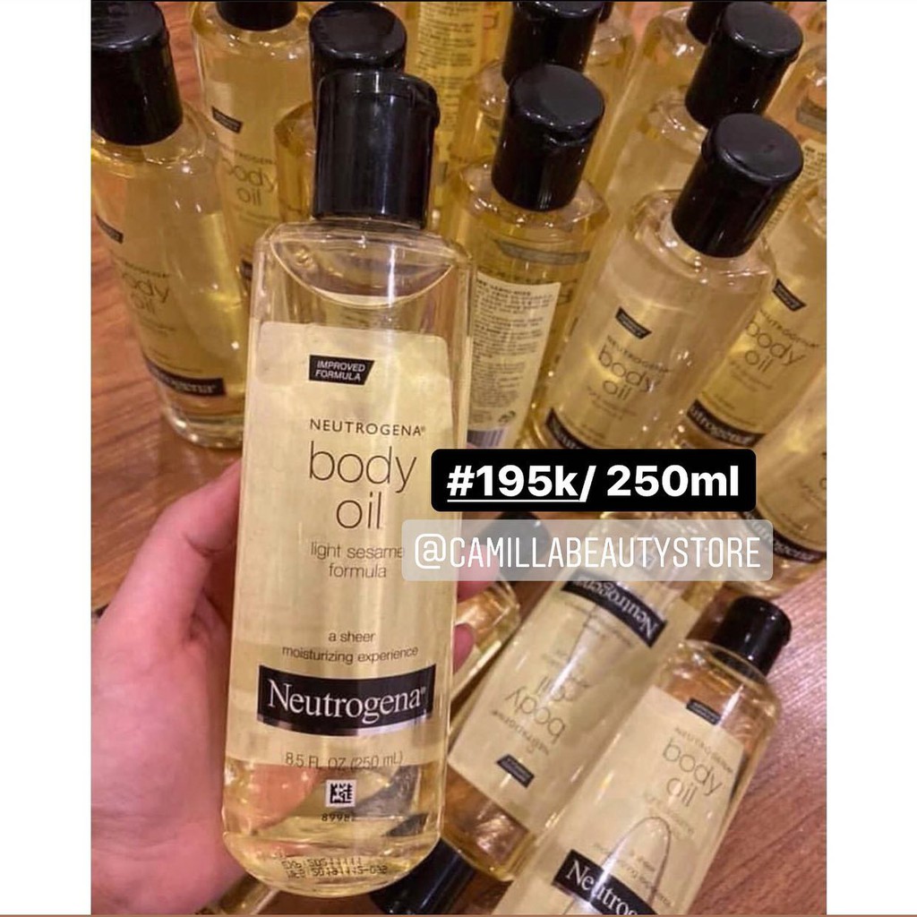 Dầu dưỡng thể neutrogena