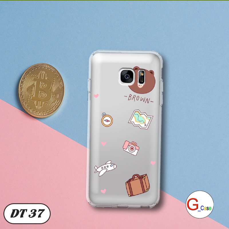 Ốp lưng điện thoại Samsung Galaxy S7 EDGE dẻo trong in hình
