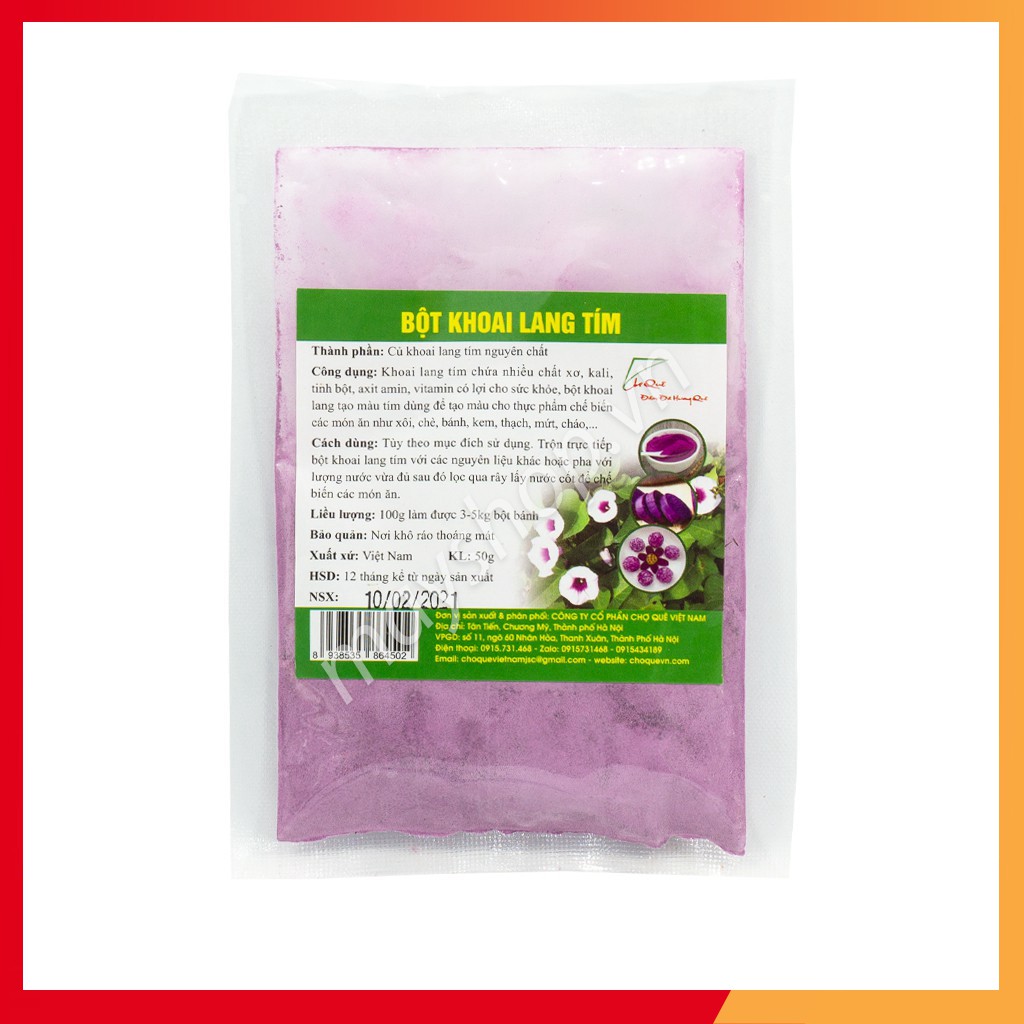 Bột khoai lang tím (50g) - anshop