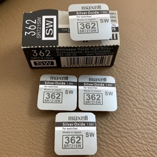 Pin đồng hồ maxell sr721sw-362 chính hãng
