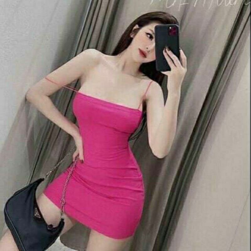 Đầm ôm body 2 dây siêu hot tự tin khoe dáng dẹp | BigBuy360 - bigbuy360.vn