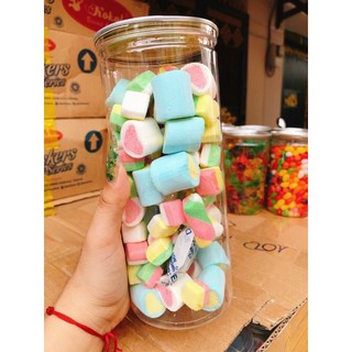 Lon 250g kẹo bông gòn