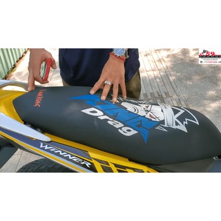 Da yên King Drag 3D vân carbon 2020
