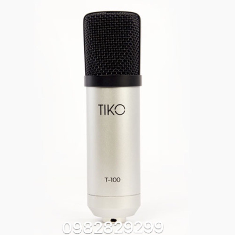 Mic thu âm TIKO T100 mic thu âm chuyên nghiệp 5v - Hàng chính hãng