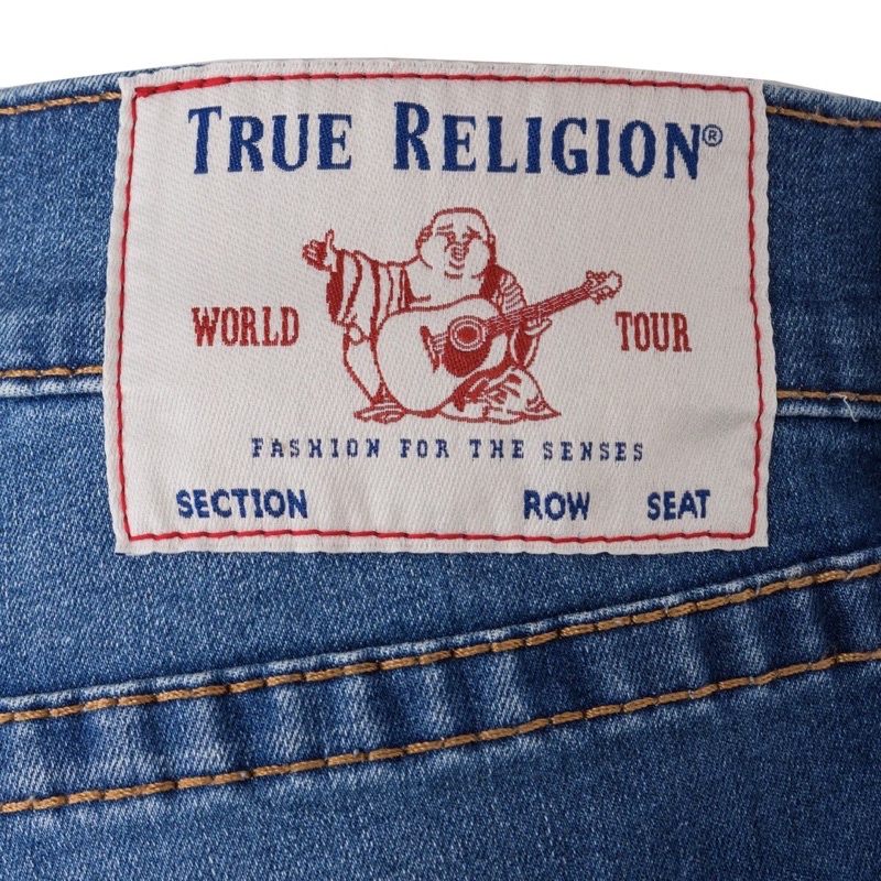 Quần jeans Ông Địa Mỹ Geno mài rách co giãn