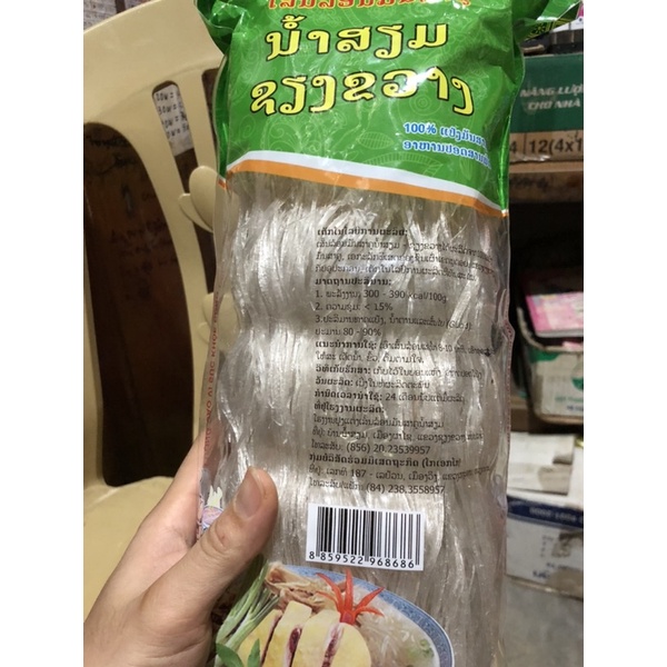 Miến dong Lào gói 500g làm từ 100% tinh bột dong