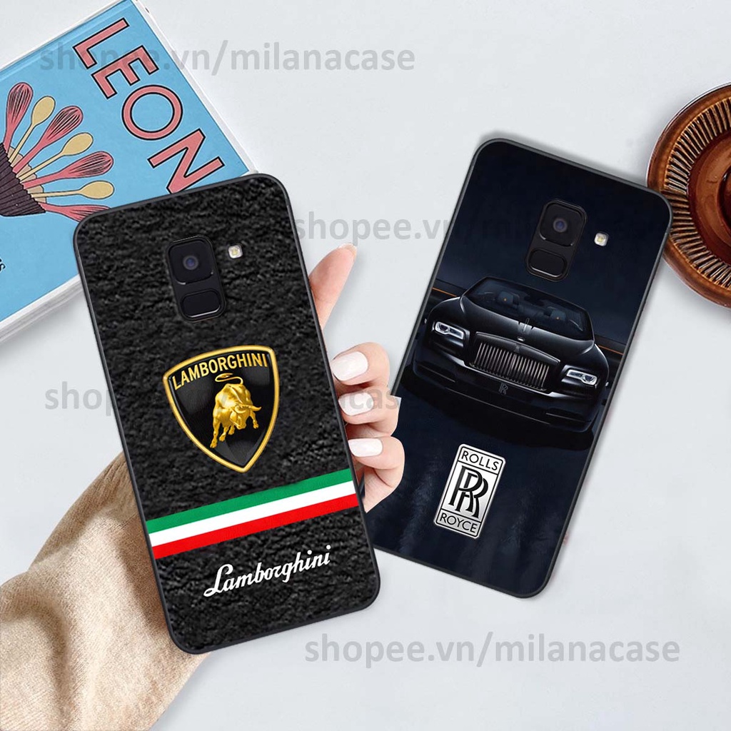 Ốp Samsung A6 2018 / A6 Plus / A6+ in hình các thương hiệu nổi tiếng trẻ trung thể thao cá tính