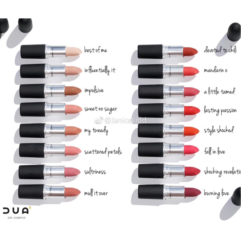 [Đủ bill] Son thỏi MAC Powder Kiss Lipstick