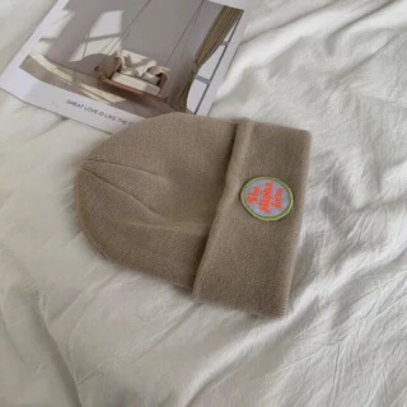 HOT SALE🧡Mũ Len Beanie Unisex Dành Cho Cả Nam Và Nũ có gắn Logo Phong Cách Năng Động