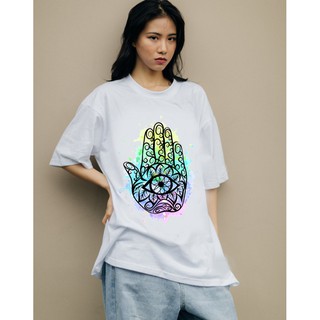 Áo unisex form rộng nam nữ lbc màu trắng vải dày mịn