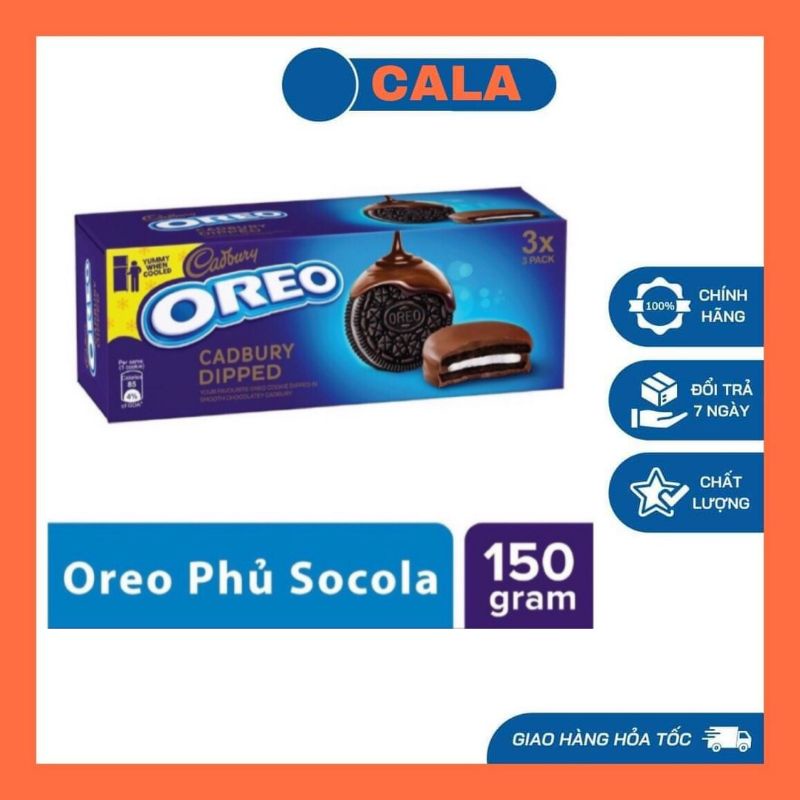 Bánh quy Oreo Phủ Socola 150g