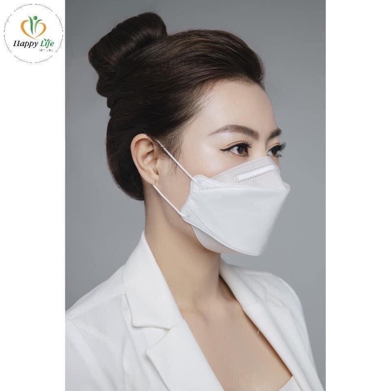 Khẩu trang AN TÂM mask KF94 4 lớp Kháng Khuẩn An toàn ( Gói 5 chiếc )