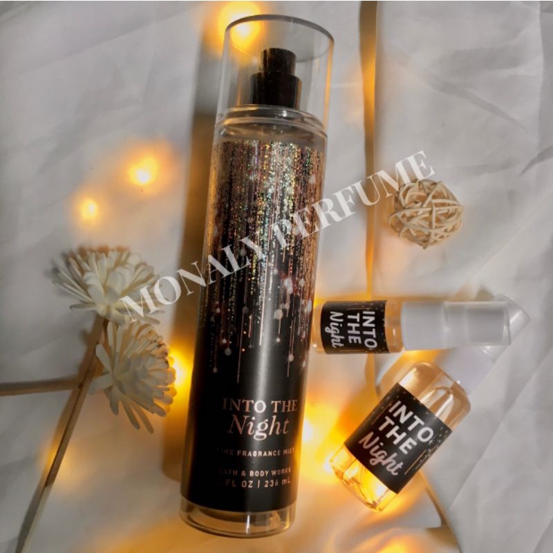 INTO THE NIGHT - Full Size Xịt Thơm Toàn Thân Body Mist Bath & Body Works