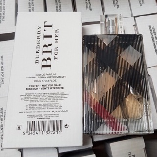 [Tester] Nước hoa Nữ Burberry-Burberry Brit 100ml edp