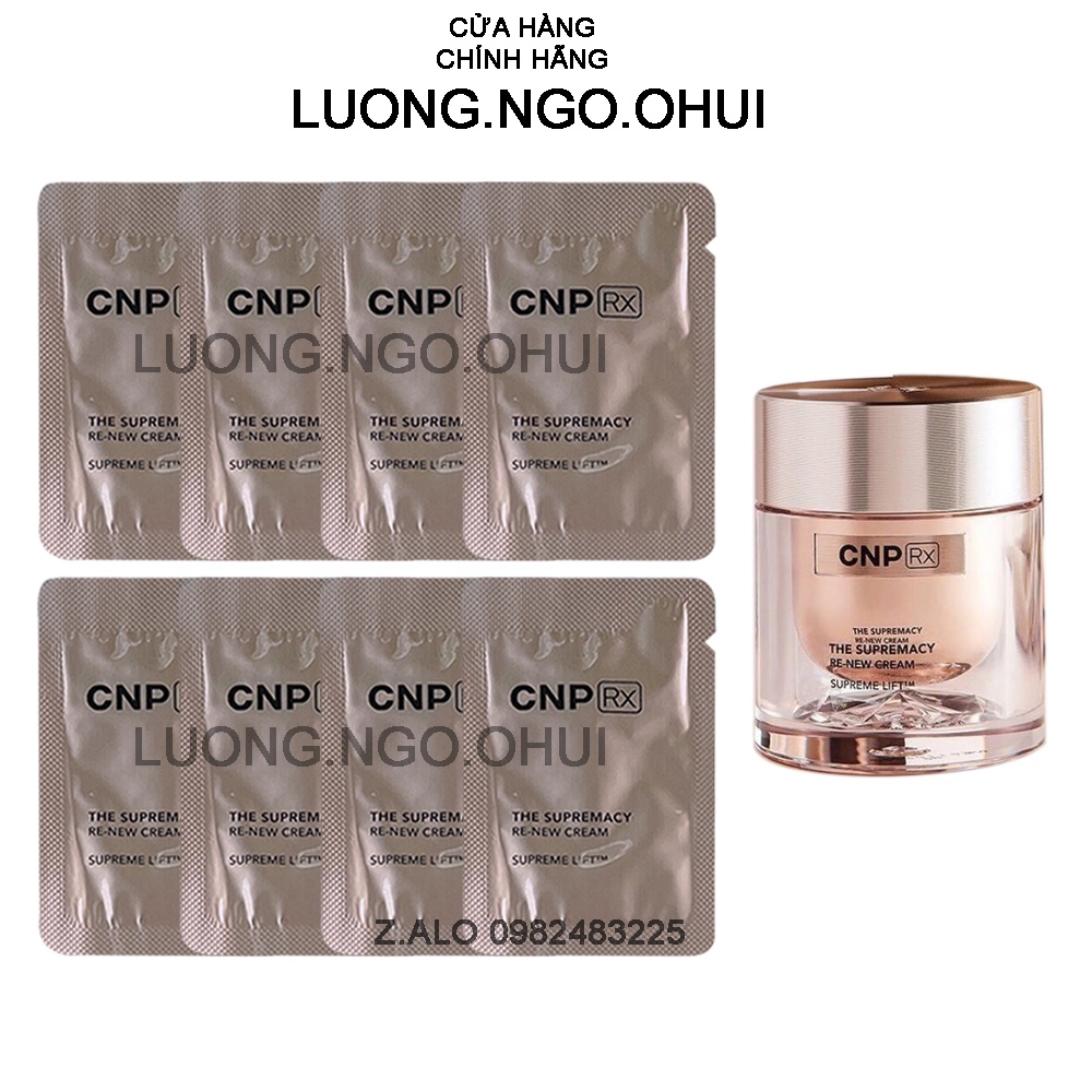 Gói sample kem dưỡng tái tạo, trẻ hóa cnp rx cream - ảnh sản phẩm 2