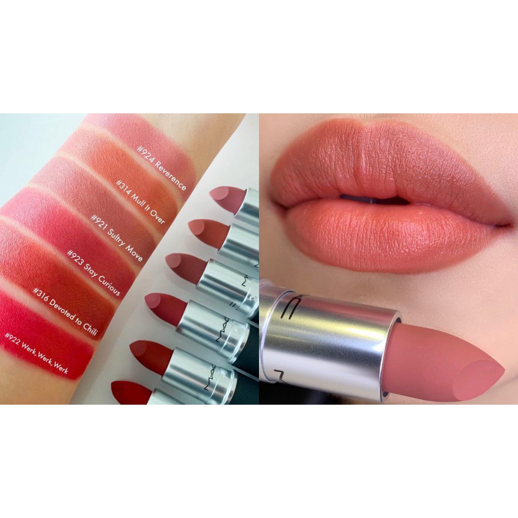 HÀNG CÓ SẴN SON THỎI MAC POWDER KISS LIPSTICK MỸ