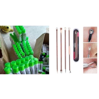 Gel lột mụn + dụng cụ lột mụn