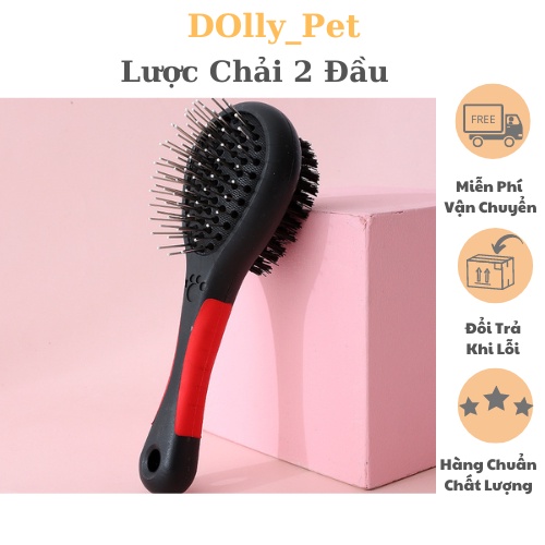 Lược Chải Lông Hai Mặt Cho Thú Cưng Chó Mèo