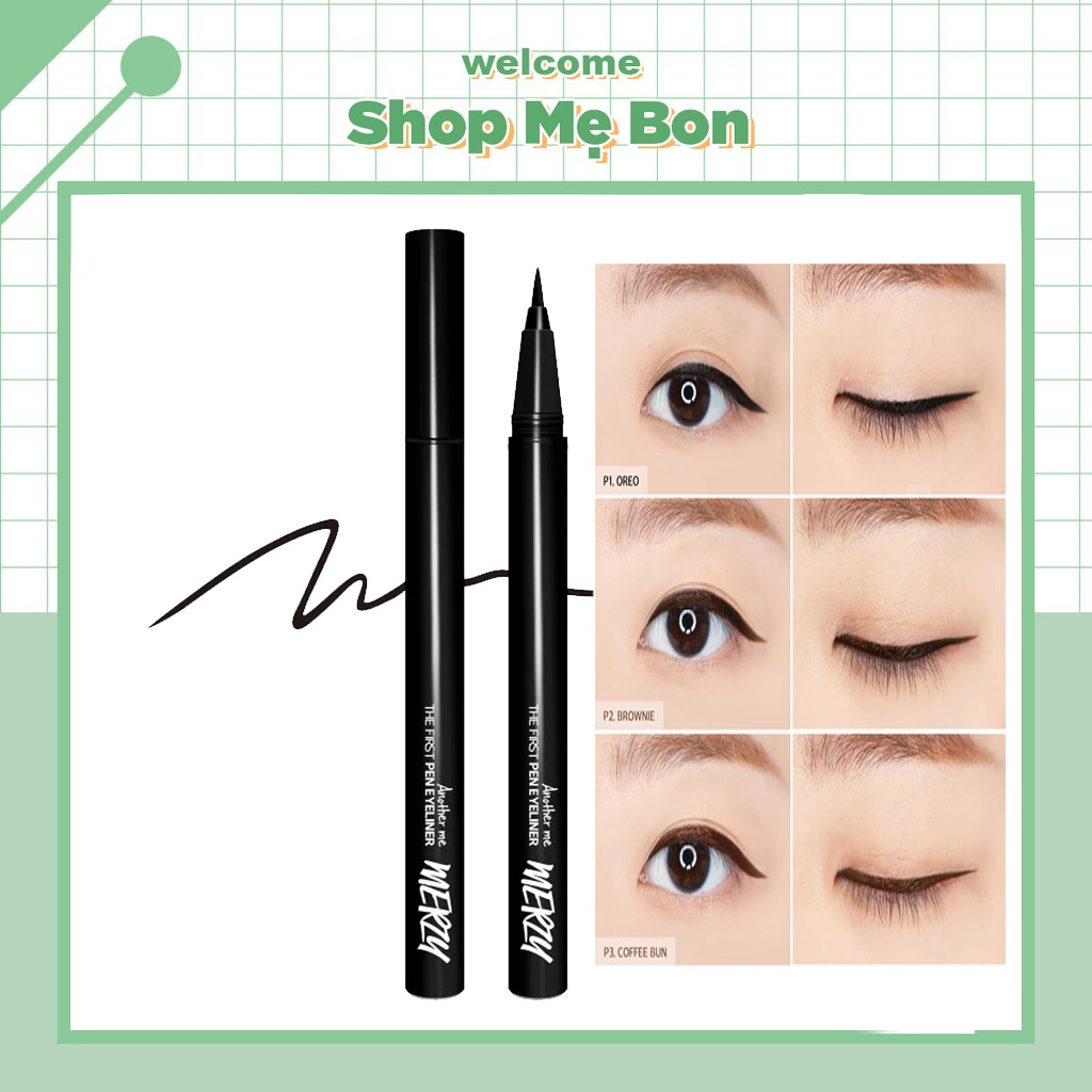 Bút Kẻ Mắt Nước Chống Trôi Merzy Another Me The First Pen Eyeliner | BigBuy360 - bigbuy360.vn