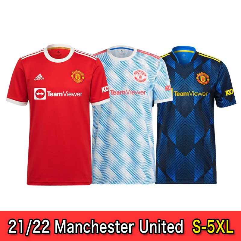 Áo Bóng Đá man man 2021-22 Manchester United Size S-5XL