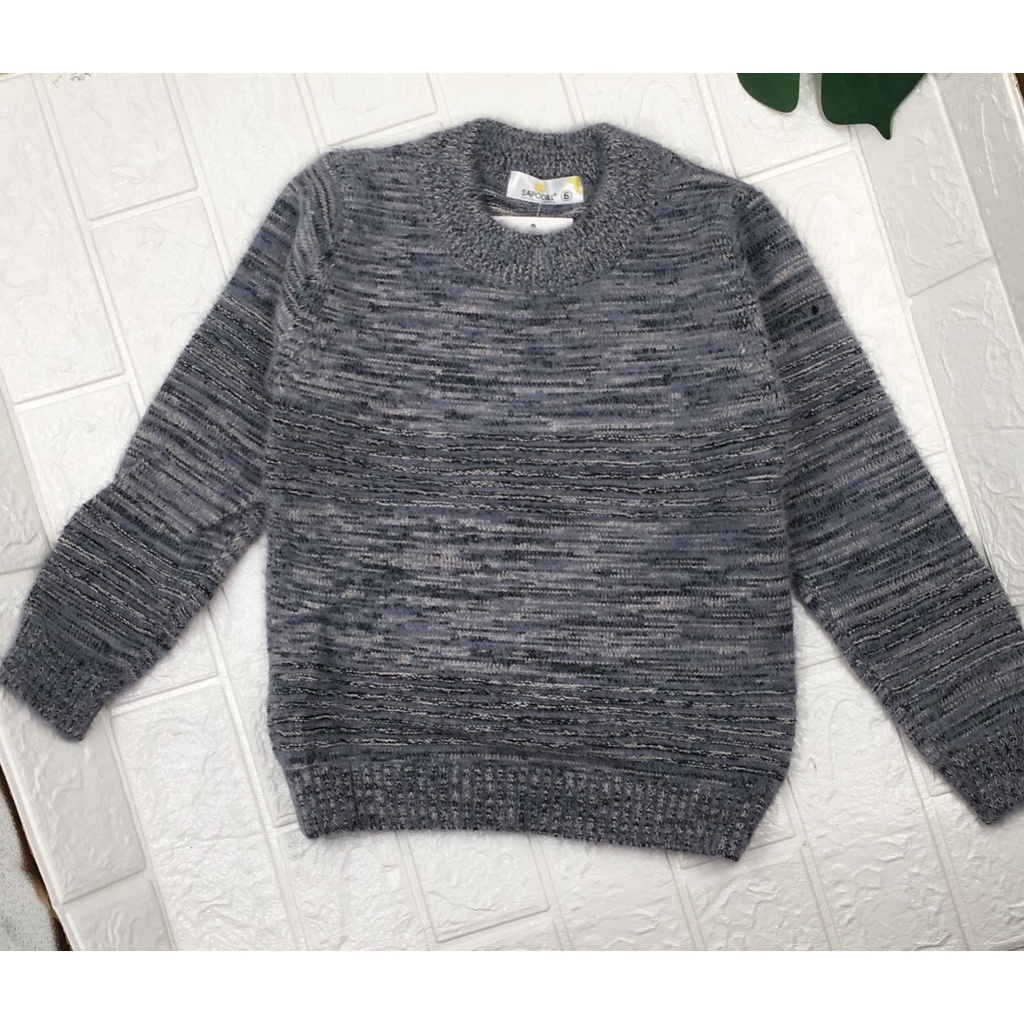 Áo len dài tay cho bé trai sz 18- 30kg,chất len lông thỏ mềm, mướt  ảnh thật 100%