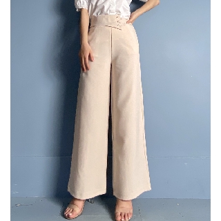 Quần Ống Suông Cạp Dây