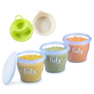 BỘ 3 HỘP TRỮ SỮA TRỮ THỨC ĂN FATZ BABY 85ML